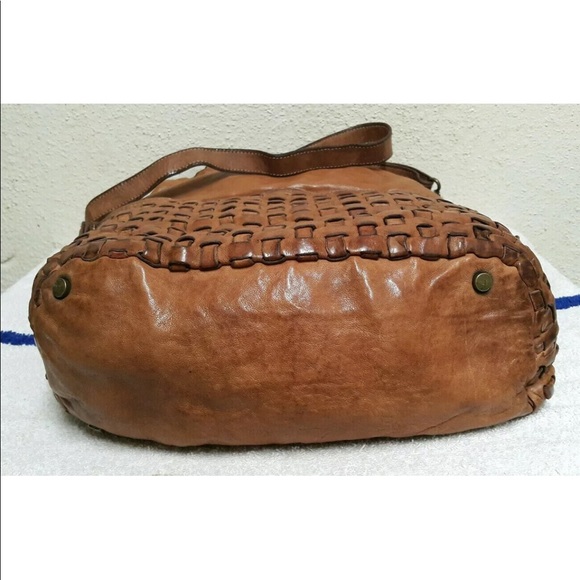 Langellotti Made In Italy woven leather tote bag - Picture 8 of 8